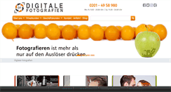 Desktop Screenshot of digitale-fotografien.com